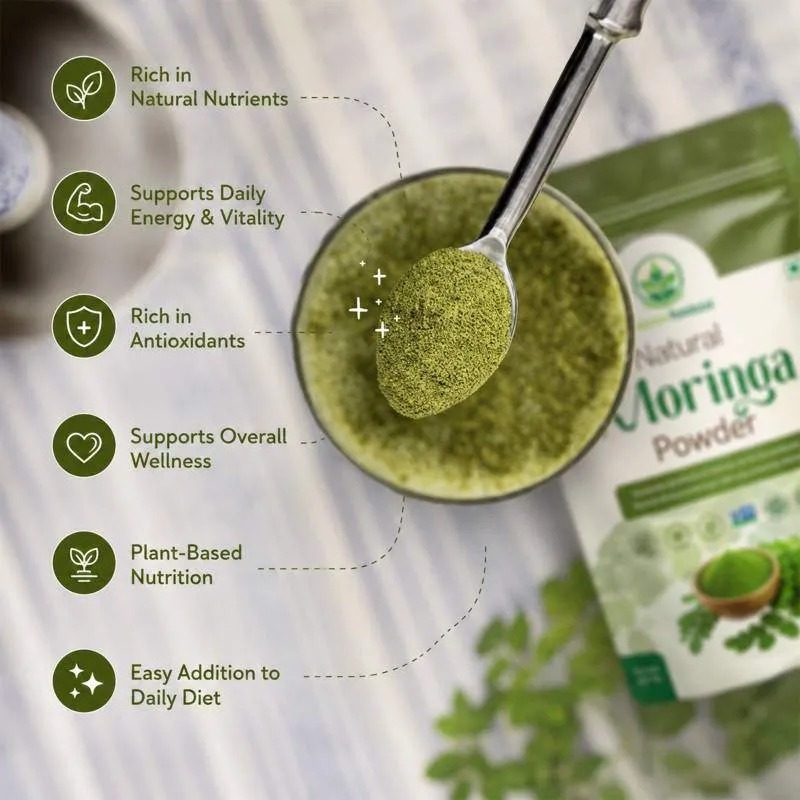 Natural Moringa Powder Key Nutrients